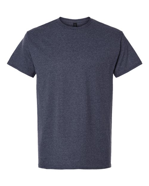 Gildan Unisex Light Cotton T-Shirt 3000 - Heather Navy