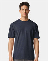 Gildan Unisex Light Cotton T-Shirt 3000 - Heather Navy