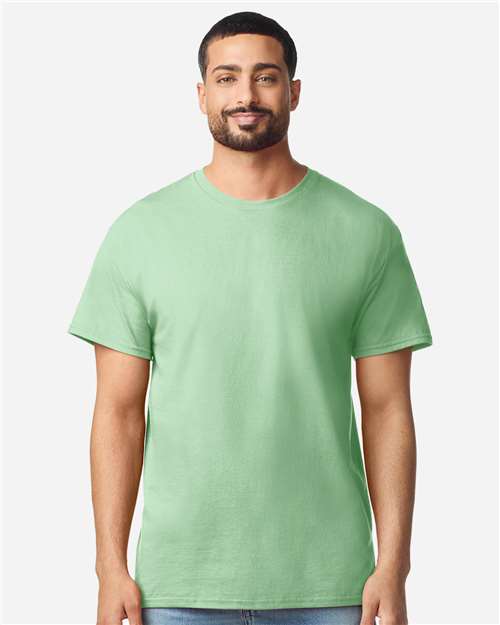 Gildan Unisex Light Cotton T-Shirt 3000 - Mint Green