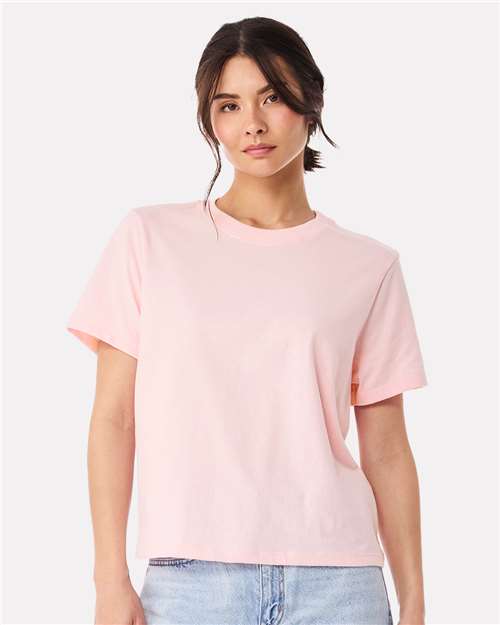 6110 Women's 6 oz Heavyweight Tee - Soft Pink