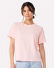 6110 Women's 6 oz Heavyweight Tee - Soft Pink