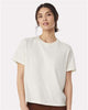 6110 Women's 6 oz Heavyweight Tee - Vintage White