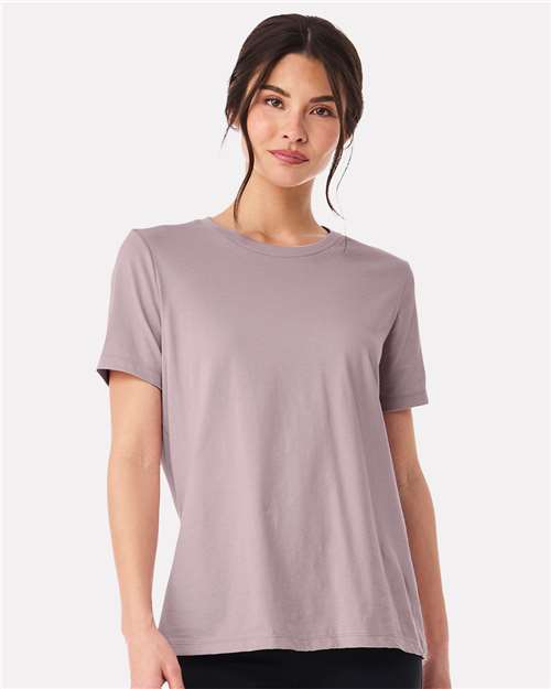 6400 Women’s Relaxed Jersey Tee - Pink Gravel