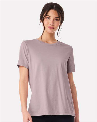 6400 Women’s Relaxed Jersey Tee - Pink Gravel