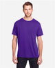 CE111 Unisex Fusion ChromaSoft™ Performance T-Shirt - Campus Purple