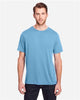CE111 Unisex Fusion ChromaSoft™ Performance T-Shirt - Columbia Blue