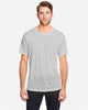 CE111 Unisex Fusion ChromaSoft™ Performance T-Shirt - Platinum