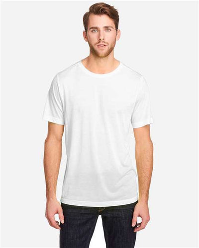 CE111 Unisex Fusion ChromaSoft™ Performance T-Shirt - White