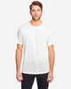 CE111 Unisex Fusion ChromaSoft™ Performance T-Shirt - White