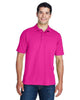 88181 Men's Origin Performance Piqué Polo - Bright Magenta