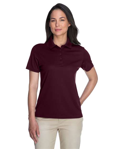 78181 Women's Origin Performance Piqué Polo - Burgundy