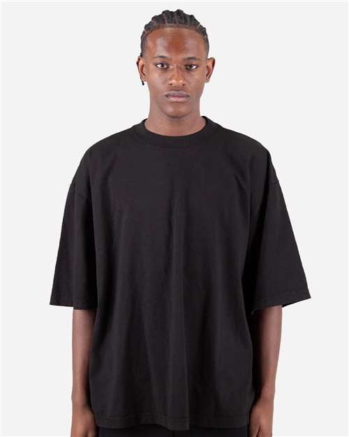 SHGDD Unisex Max Heavyweight Garment-Dyed Drop Shoulder T-Shirt