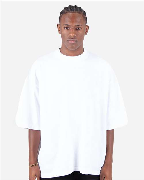 SHGDD Unisex Max Heavyweight Garment-Dyed Drop Shoulder T-Shirt