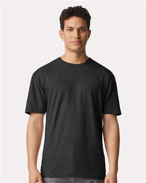 Gildan Unisex Light Cotton T-Shirt 3000 - Heather Dark Grey