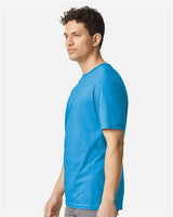 Gildan Unisex Light Cotton T-Shirt 3000 - Heather Sapphire