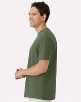 Gildan Unisex Light Cotton T-Shirt 3000 - Military Green