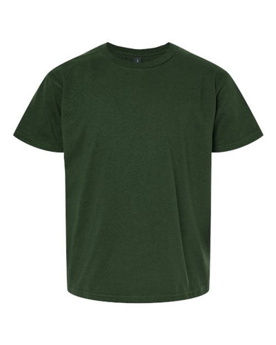 Gildan Youth Light Cotton T-Shirt 3000B - Forest Green
