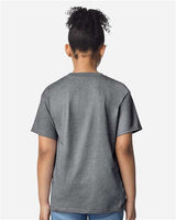 Gildan Youth Light Cotton T-Shirt 3000B - Graphite Heather