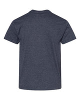Gildan Youth Light Cotton T-Shirt 3000B - Heather Navy