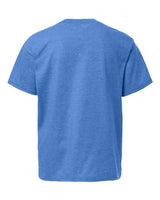 Gildan Youth Light Cotton T-Shirt 3000B - Heather Royal