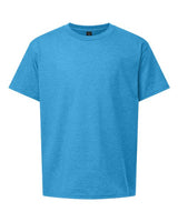 Gildan Youth Light Cotton T-Shirt 3000B - Heather Sapphire