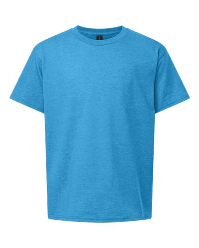 Gildan Youth Light Cotton T-Shirt 3000B - Heather Sapphire