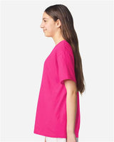 Gildan Youth Light Cotton T-Shirt 3000B - Heliconia
