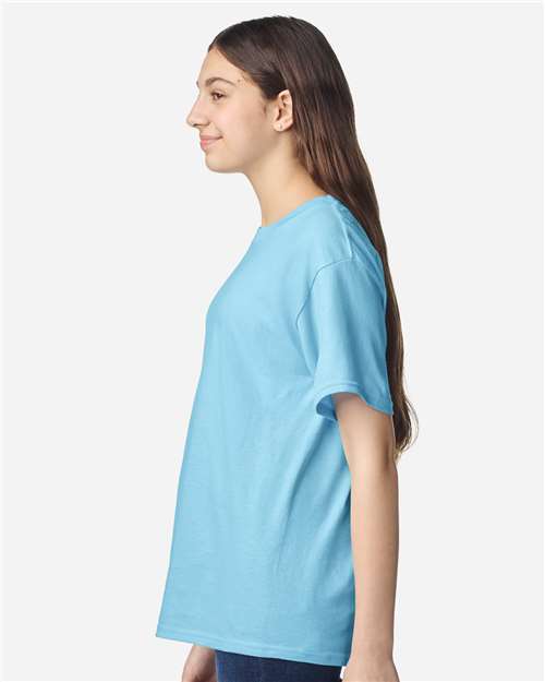 Gildan Youth Light Cotton T-Shirt 3000B - Sky