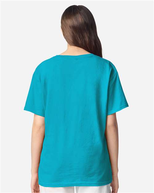 Gildan Youth Light Cotton T-Shirt 3000B - Tropical Blue