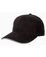 BX004 Brushed Twill Sandwich Cap