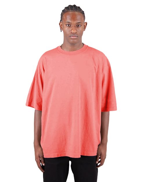 SHGDD Unisex Max Heavyweight Garment-Dyed Drop Shoulder T-Shirt