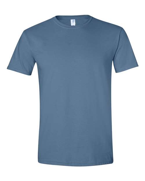 64000 Men's Softstyle® T-Shirt - Indigo Blue