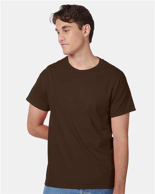 5250 Unisex Authentic T-Shirt - Dark Chocolate