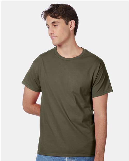 5250 Unisex Authentic T-Shirt - Fatigue Green