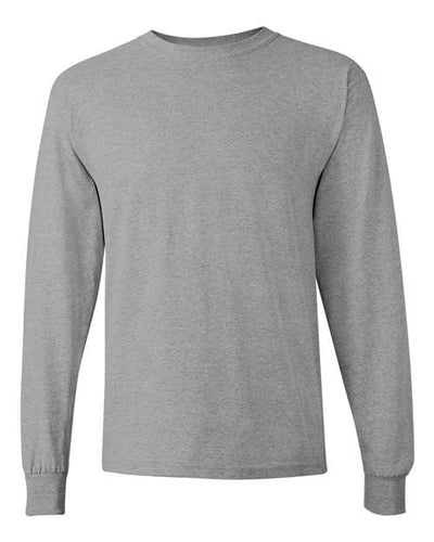 5400 Heavy Cotton™ Long Sleeve T-Shirt - Sport Grey