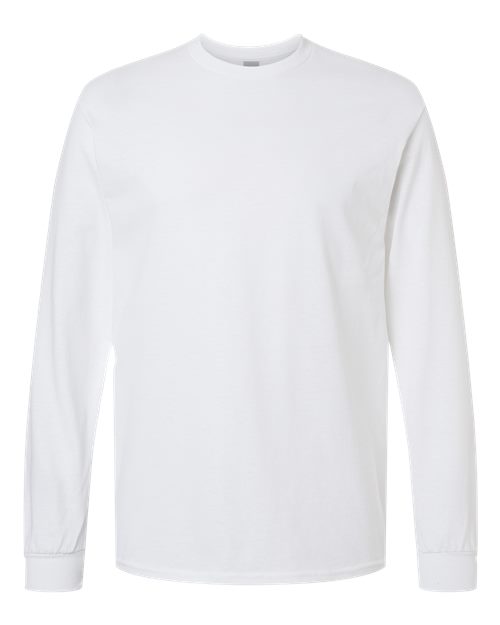 Gildan Unisex Heavy Cotton™ Long Sleeve T-Shirt 5400 - White