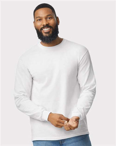 5400 Heavy Cotton™ Long Sleeve T-Shirt - White