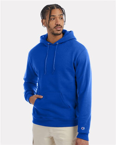 S700 Men's Powerblend® Hooded Sweatshirt - Black