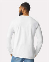 Gildan Unisex Ultra Cotton® Long Sleeve Pocket T-Shirt 2410