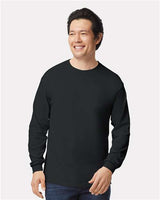 Gildan Unisex Ultra Cotton® Long Sleeve T-Shirt 2400 - Black