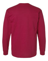 Gildan Unisex Ultra Cotton® Long Sleeve T-Shirt 2400 - Cardinal Red