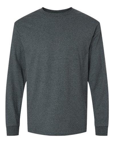 Gildan Unisex Ultra Cotton® Long Sleeve T-Shirt 2400 - Dark Heather