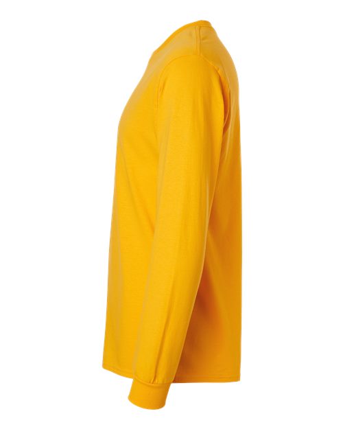 Gildan Unisex Ultra Cotton® Long Sleeve T-Shirt 2400 - Gold