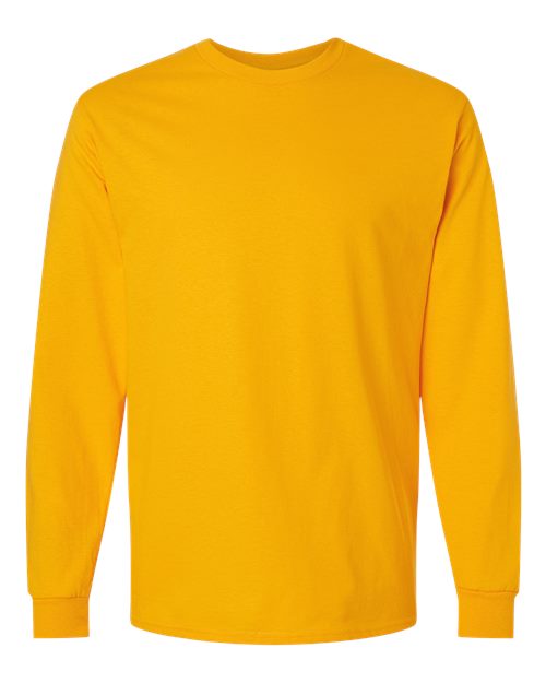 Gildan Unisex Ultra Cotton® Long Sleeve T-Shirt 2400 - Gold