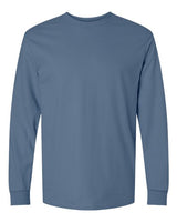 Gildan Unisex Ultra Cotton® Long Sleeve T-Shirt 2400 - Indigo Blue