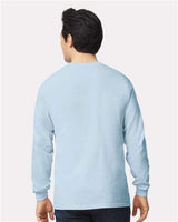 Gildan Unisex Ultra Cotton® Long Sleeve T-Shirt 2400 - Light Blue