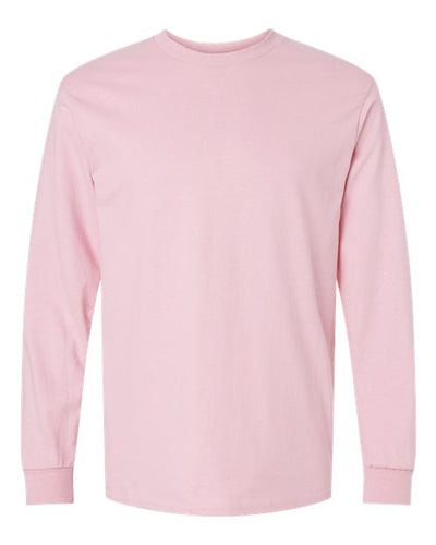 Gildan Unisex Ultra Cotton® Long Sleeve T-Shirt 2400 - Light Pink