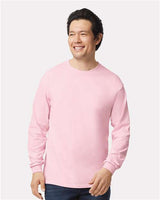 Gildan Unisex Ultra Cotton® Long Sleeve T-Shirt 2400 - Light Pink