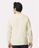 Gildan Unisex Ultra Cotton® Long Sleeve T-Shirt 2400 - Natural