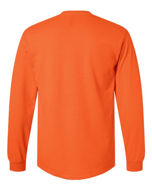 Gildan Unisex Ultra Cotton® Long Sleeve T-Shirt 2400 - Orange